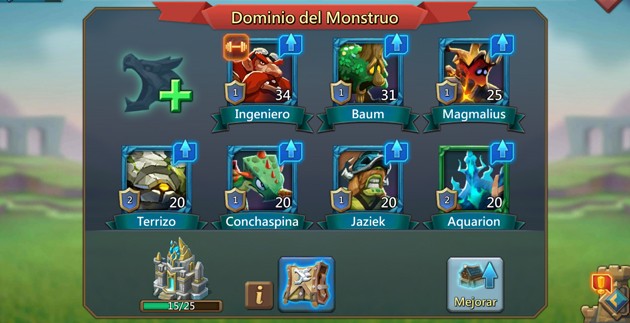 dominio del monstruo